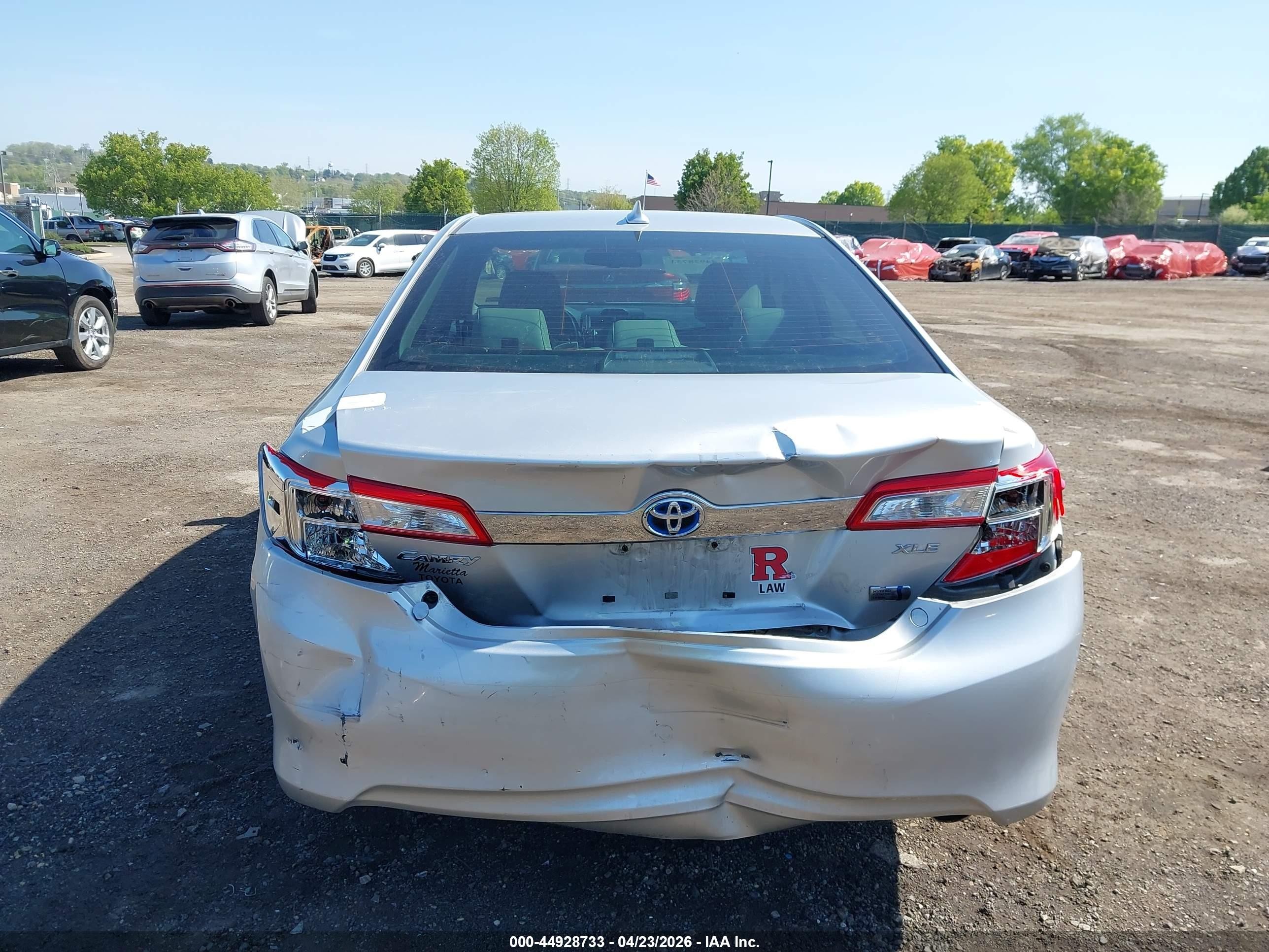 2012 Toyota Camry Hybrid Xle Silver vin: 4T1BD1FK7CU041293