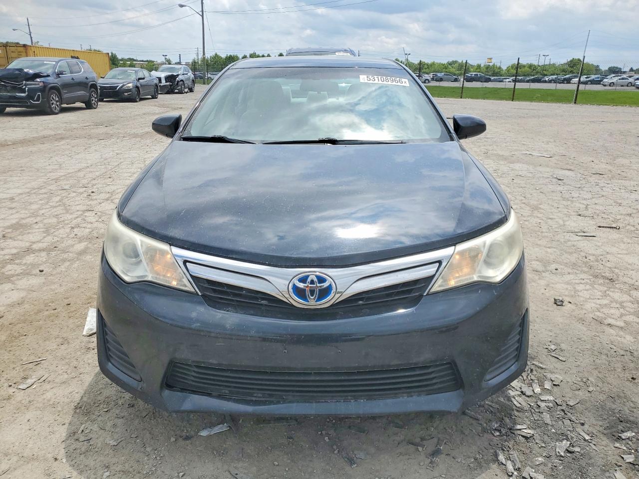 2012 Toyota Camry Hybrid Le Black vin: 4T1BD1FK7CU042864