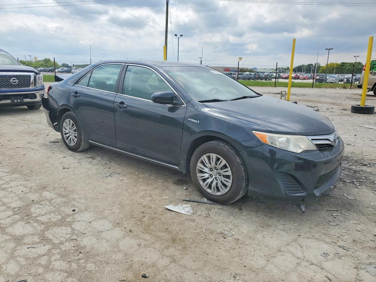 2012 Toyota Camry Hybrid Le Black vin: 4T1BD1FK7CU042864