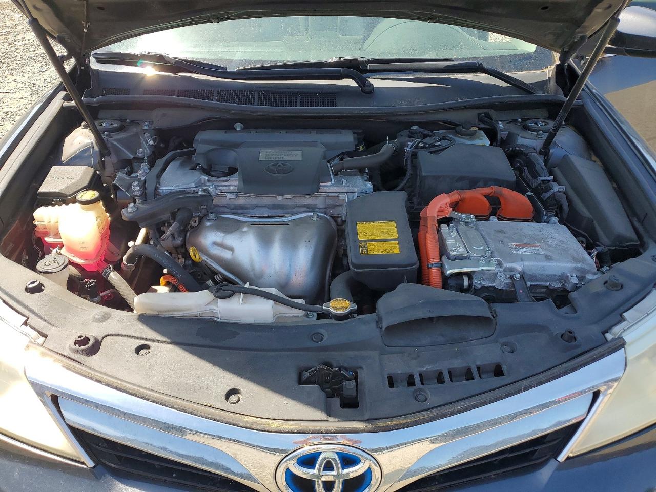 2012 Toyota Camry Hybrid Xle Gray vin: 4T1BD1FK7CU046476