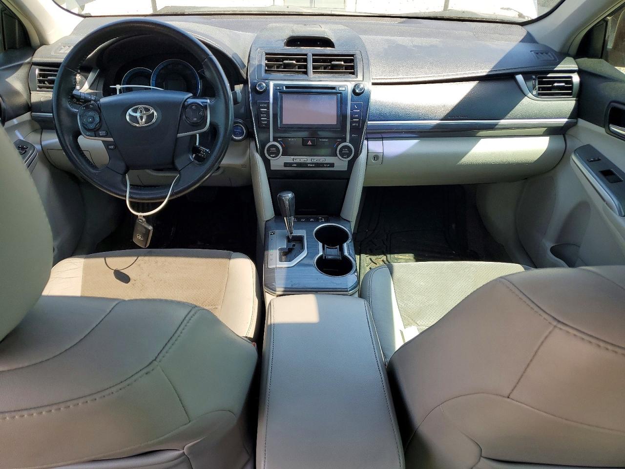 2012 Toyota Camry Hybrid Xle Gray vin: 4T1BD1FK7CU046476