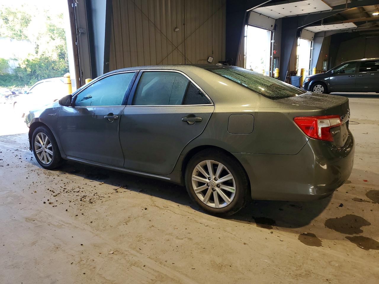 2012 Toyota Camry Hybrid Xle Серый vin: 4T1BD1FK7CU047031