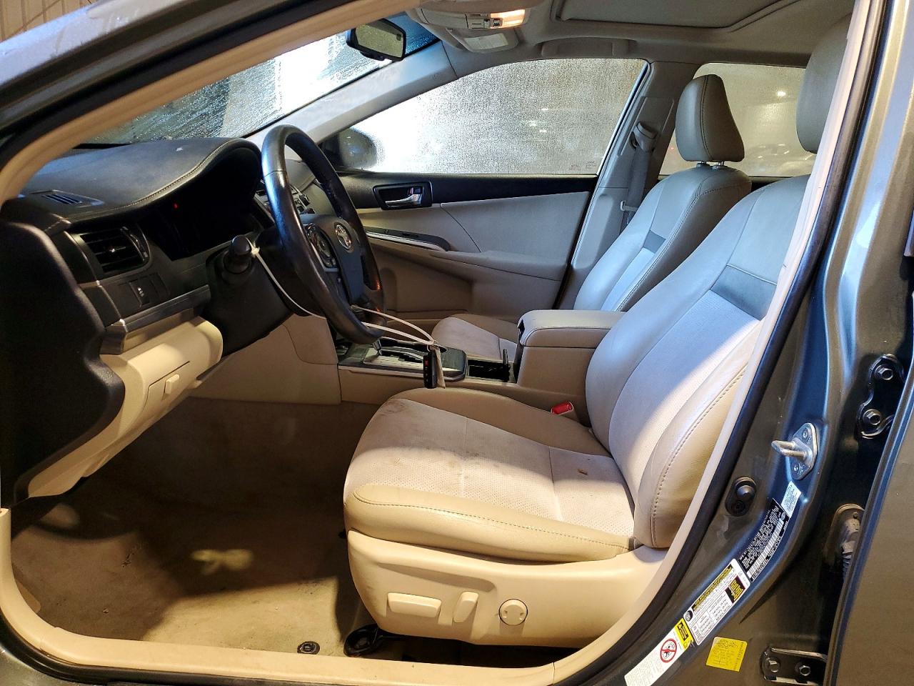 2012 Toyota Camry Hybrid Xle Серый vin: 4T1BD1FK7CU047031