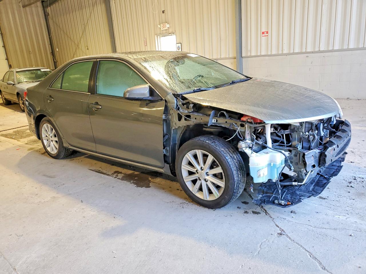 2012 Toyota Camry Hybrid Xle Серый vin: 4T1BD1FK7CU047031