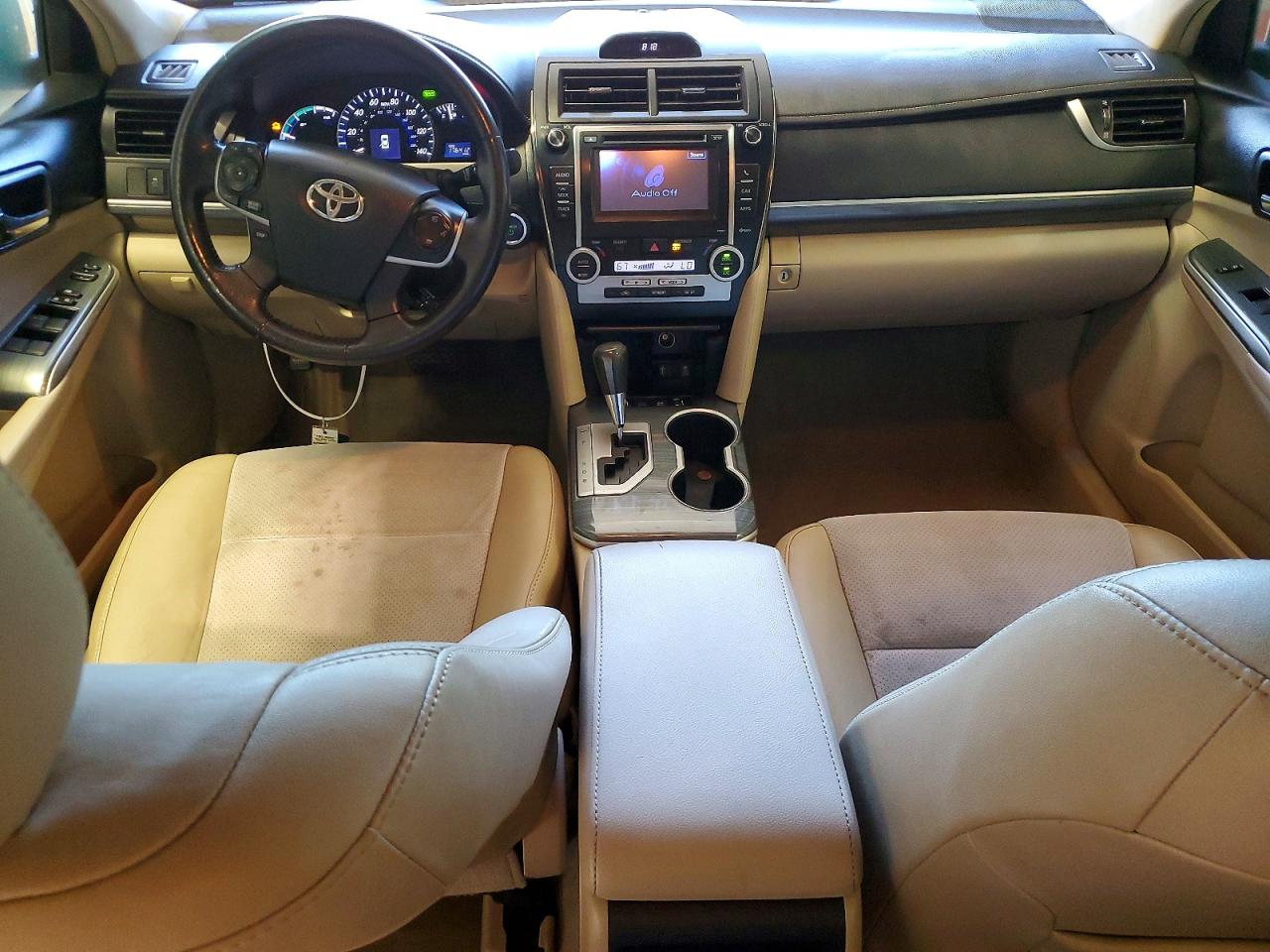 2012 Toyota Camry Hybrid Xle Серый vin: 4T1BD1FK7CU047031