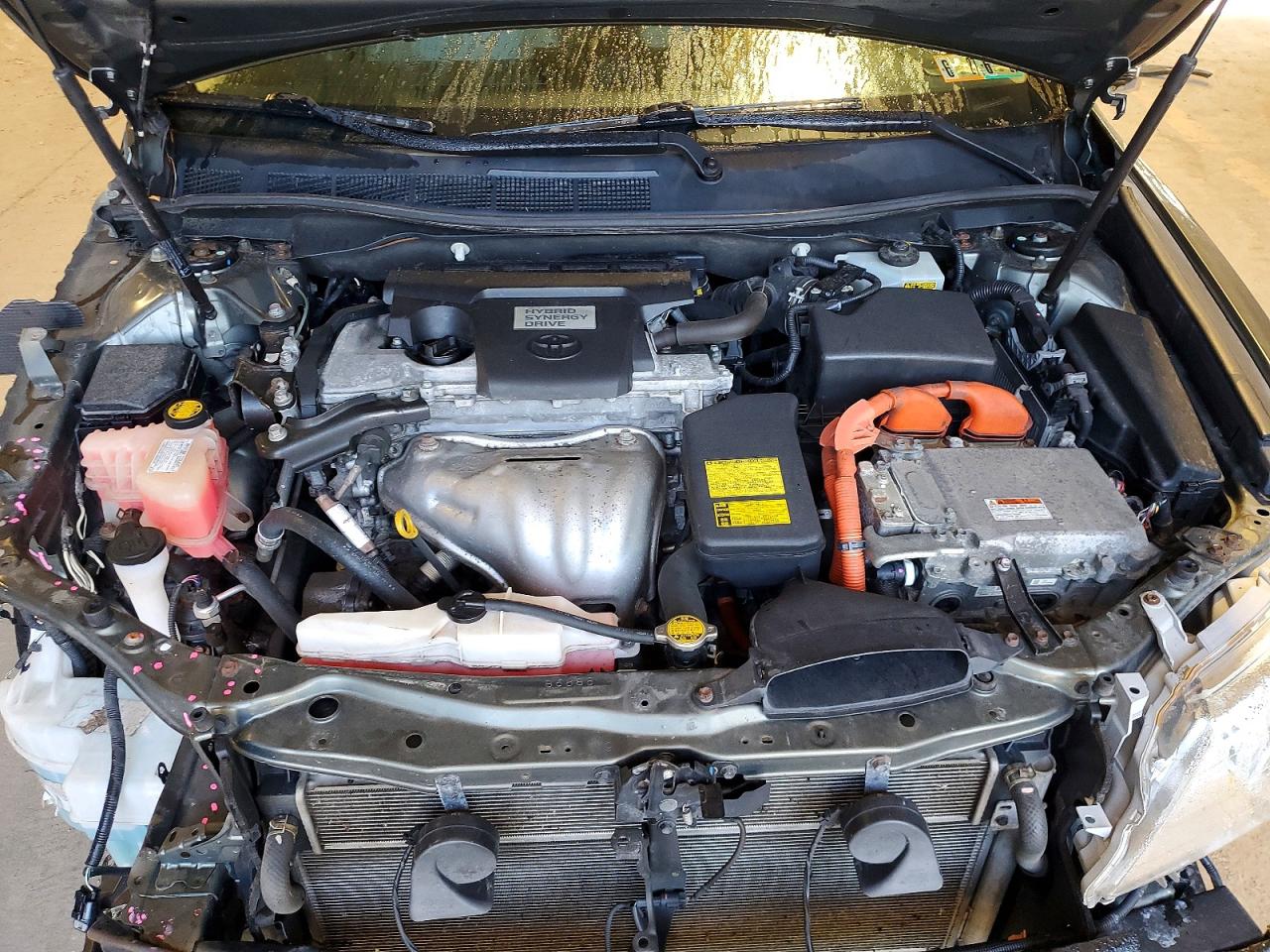 2012 Toyota Camry Hybrid Xle Серый vin: 4T1BD1FK7CU047031
