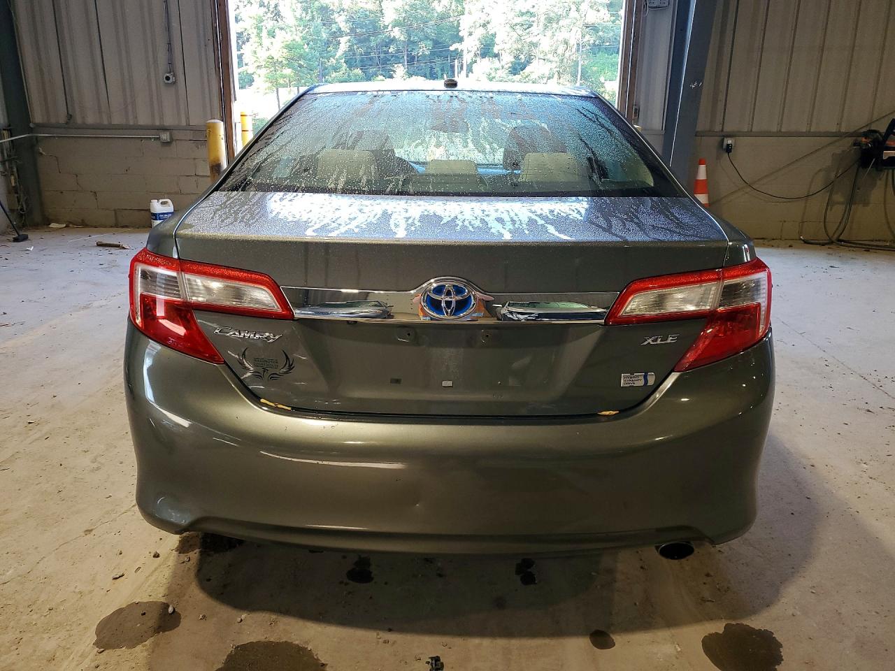 2012 Toyota Camry Hybrid Xle Серый vin: 4T1BD1FK7CU047031