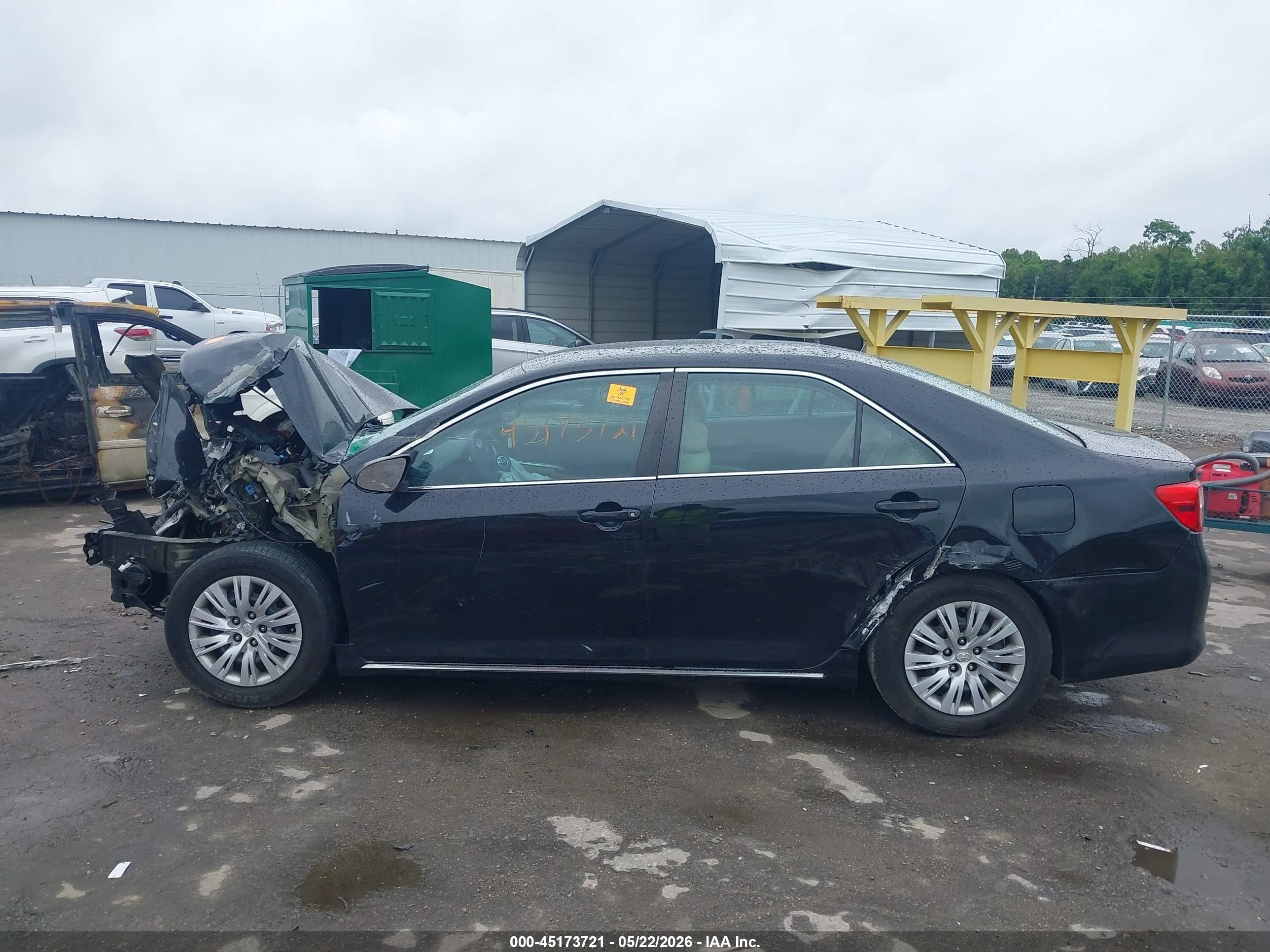 2012 Toyota Camry Hybrid Le Black vin: 4T1BD1FK7CU051984