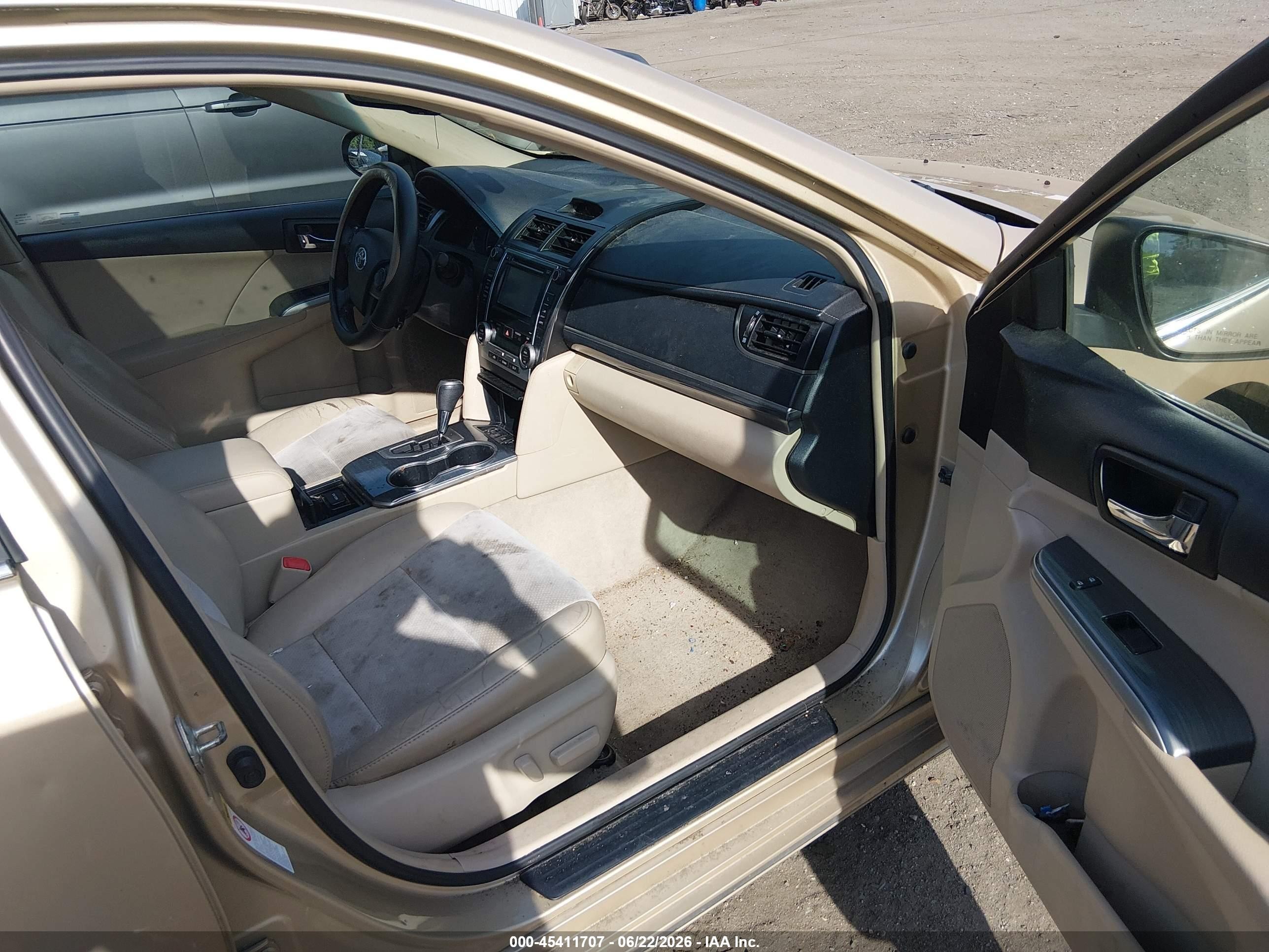 2012 Toyota Camry Hybrid Xle Champagne vin: 4T1BD1FK7CU053931
