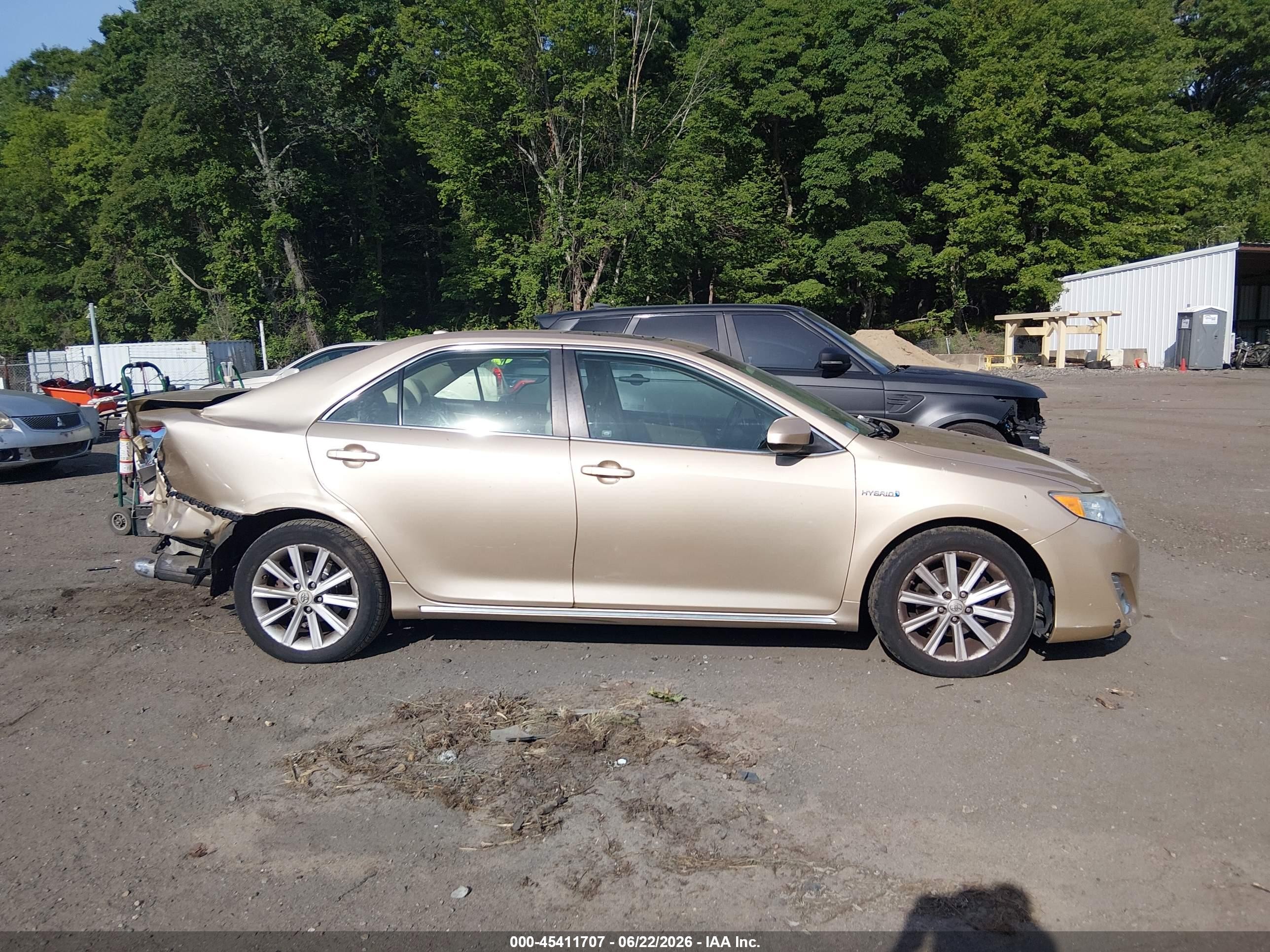 2012 Toyota Camry Hybrid Xle Champagne vin: 4T1BD1FK7CU053931