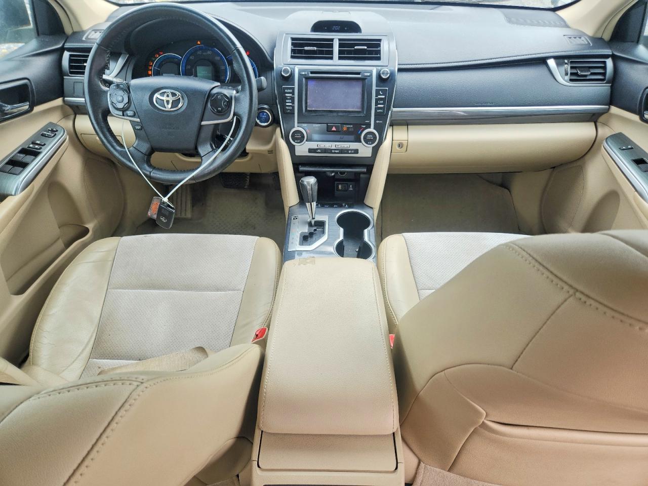 2012 Toyota Camry Hybrid Xle Серый vin: 4T1BD1FK7CU059230