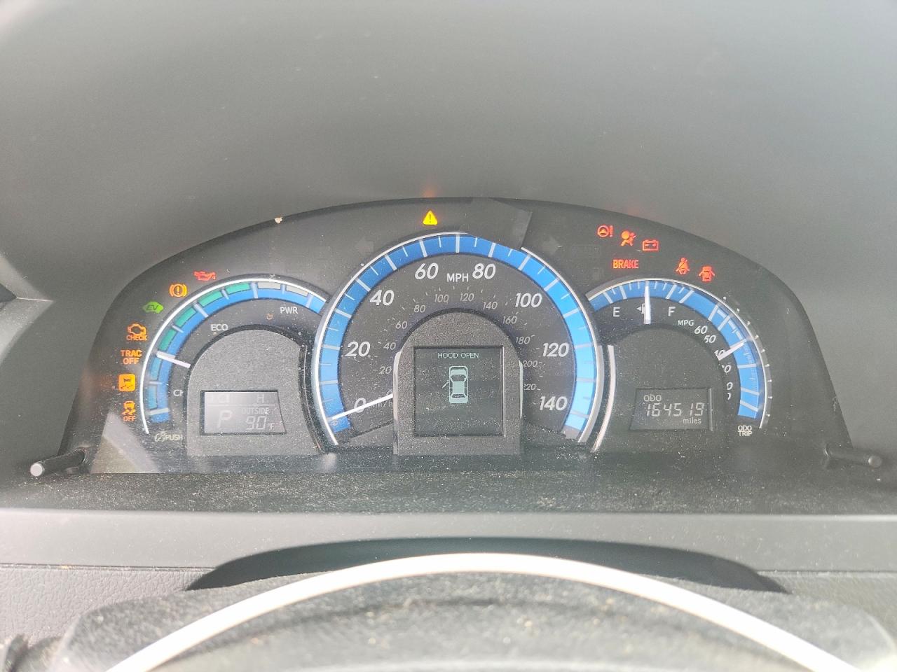 2012 Toyota Camry Hybrid Xle Серый vin: 4T1BD1FK7CU059230