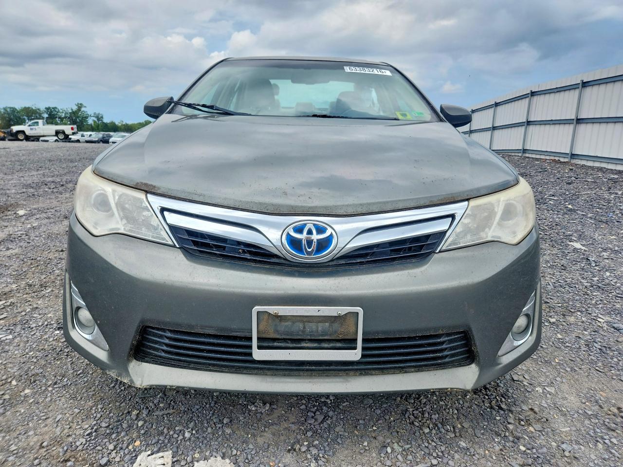 2012 Toyota Camry Hybrid Xle Серый vin: 4T1BD1FK7CU059230