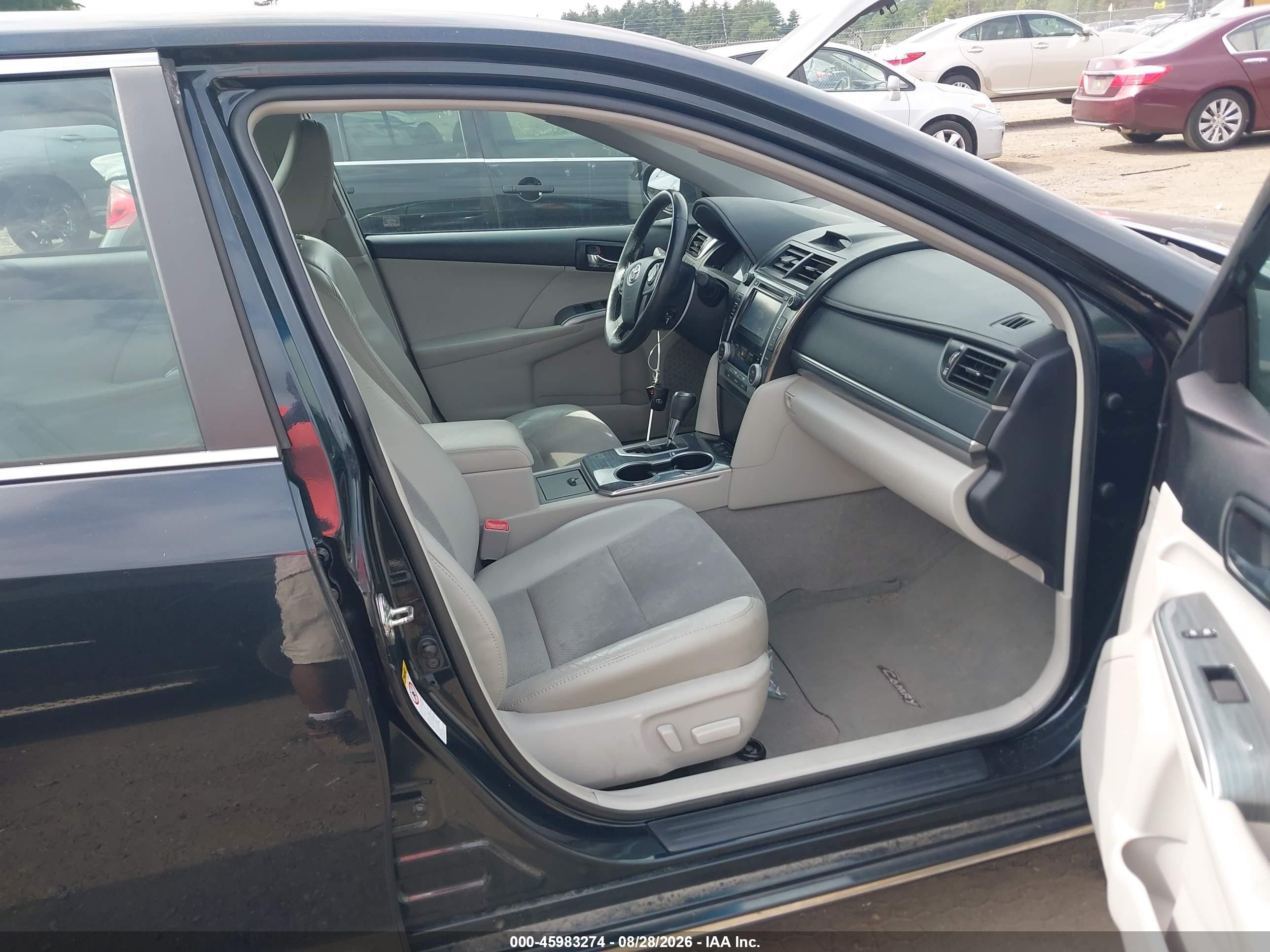 2012 Toyota Camry Hybrid Xle Black vin: 4T1BD1FK7CU060541
