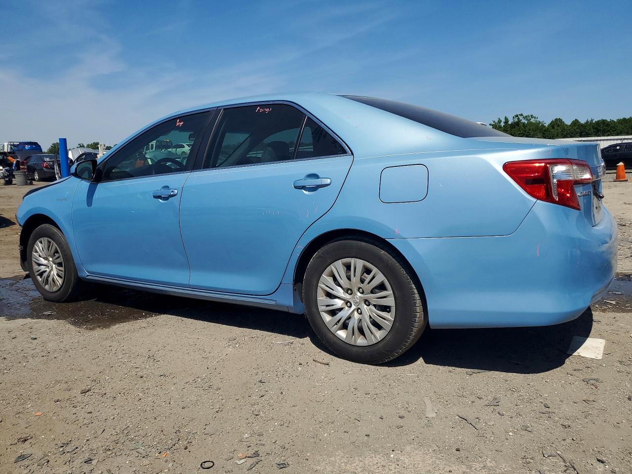 2013 Toyota Camry Hybrid Le Blue vin: 4T1BD1FK7DU065692