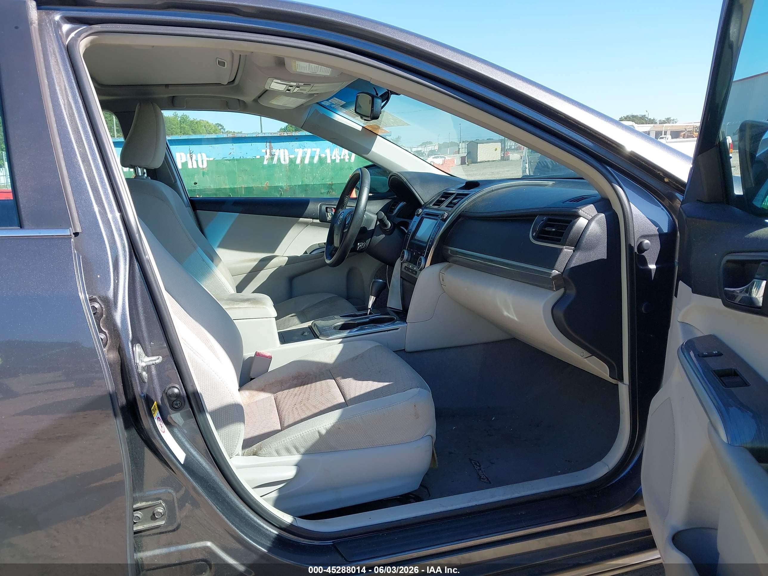 2013 Toyota Camry Hybrid Xle Серый vin: 4T1BD1FK7DU069838