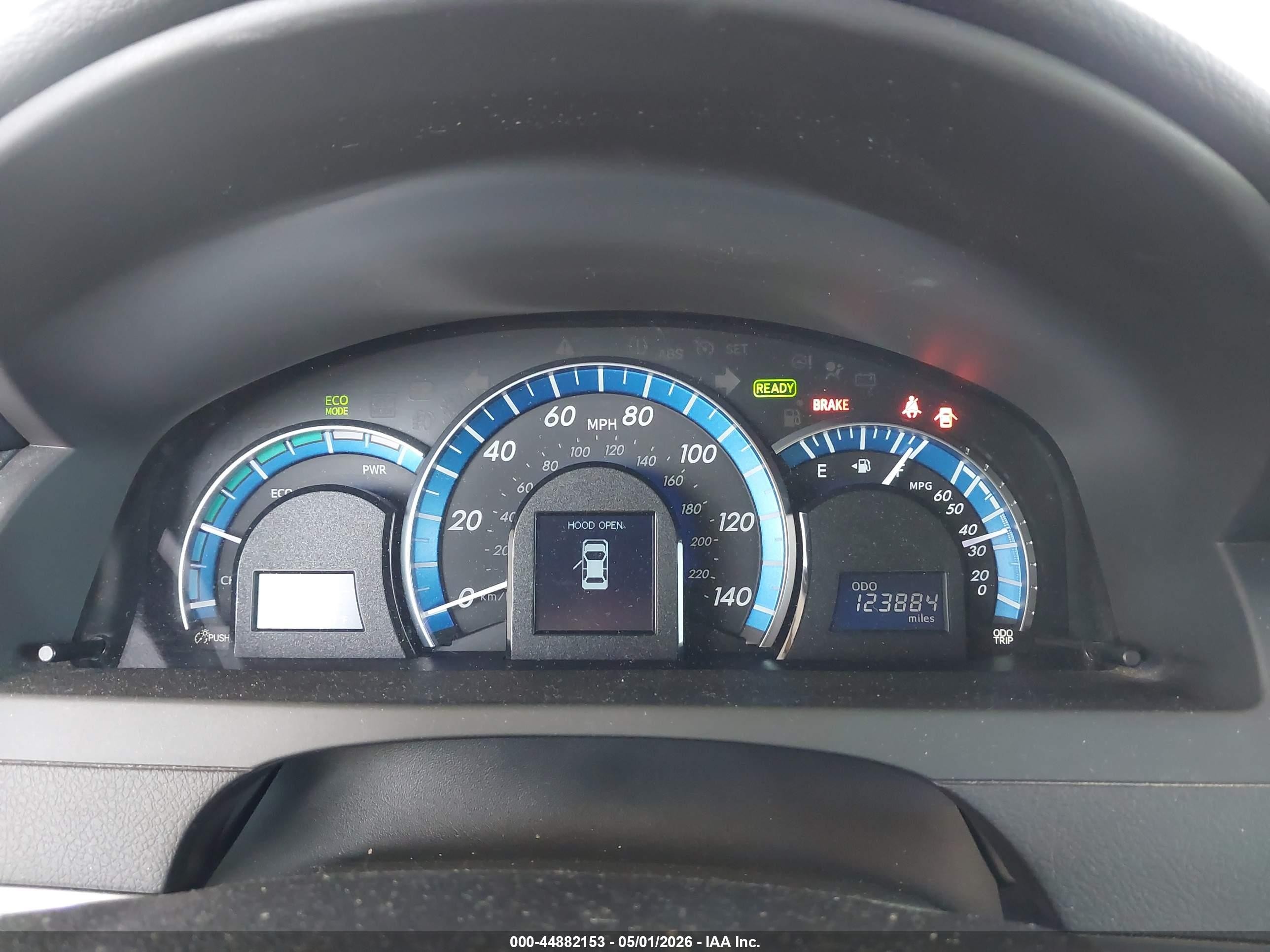 2013 Toyota Camry Hybrid Xle Blue vin: 4T1BD1FK7DU071489