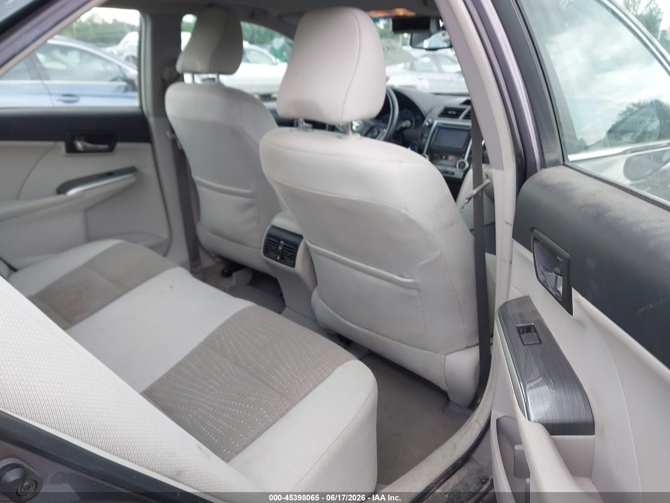2013 Toyota Camry Hybrid Xle Gray vin: 4T1BD1FK7DU075140