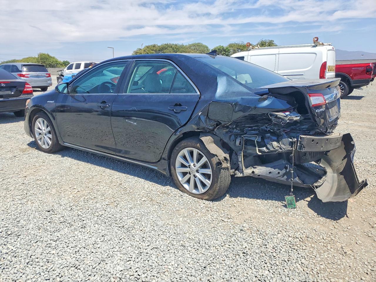 2013 Toyota Camry Hybrid Xle Blue vin: 4T1BD1FK7DU076143
