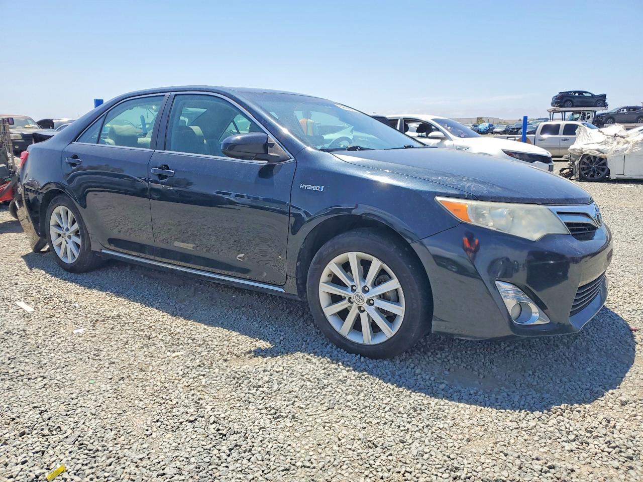 2013 Toyota Camry Hybrid Xle Blue vin: 4T1BD1FK7DU076143