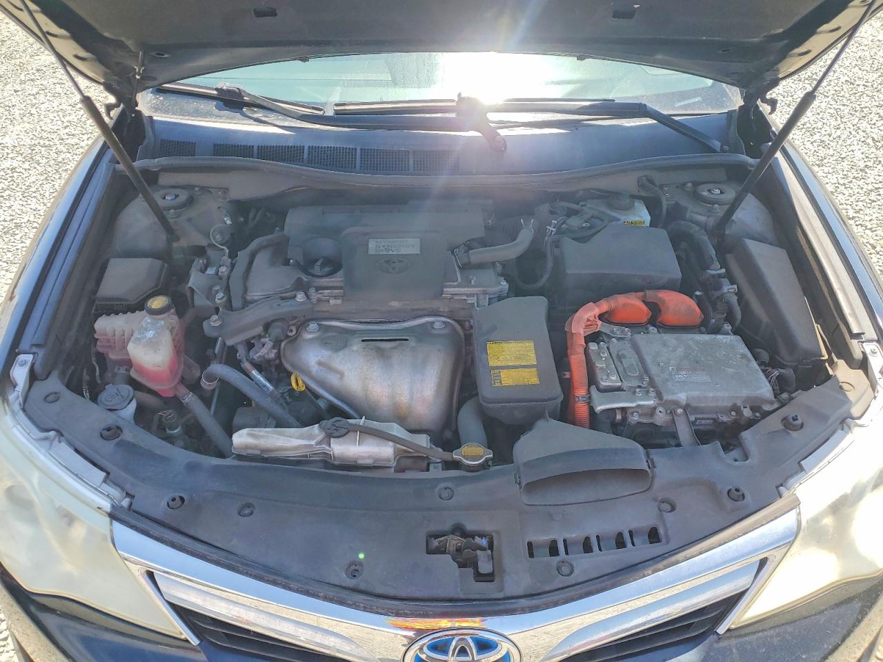 2013 Toyota Camry Hybrid Xle Blue vin: 4T1BD1FK7DU076143