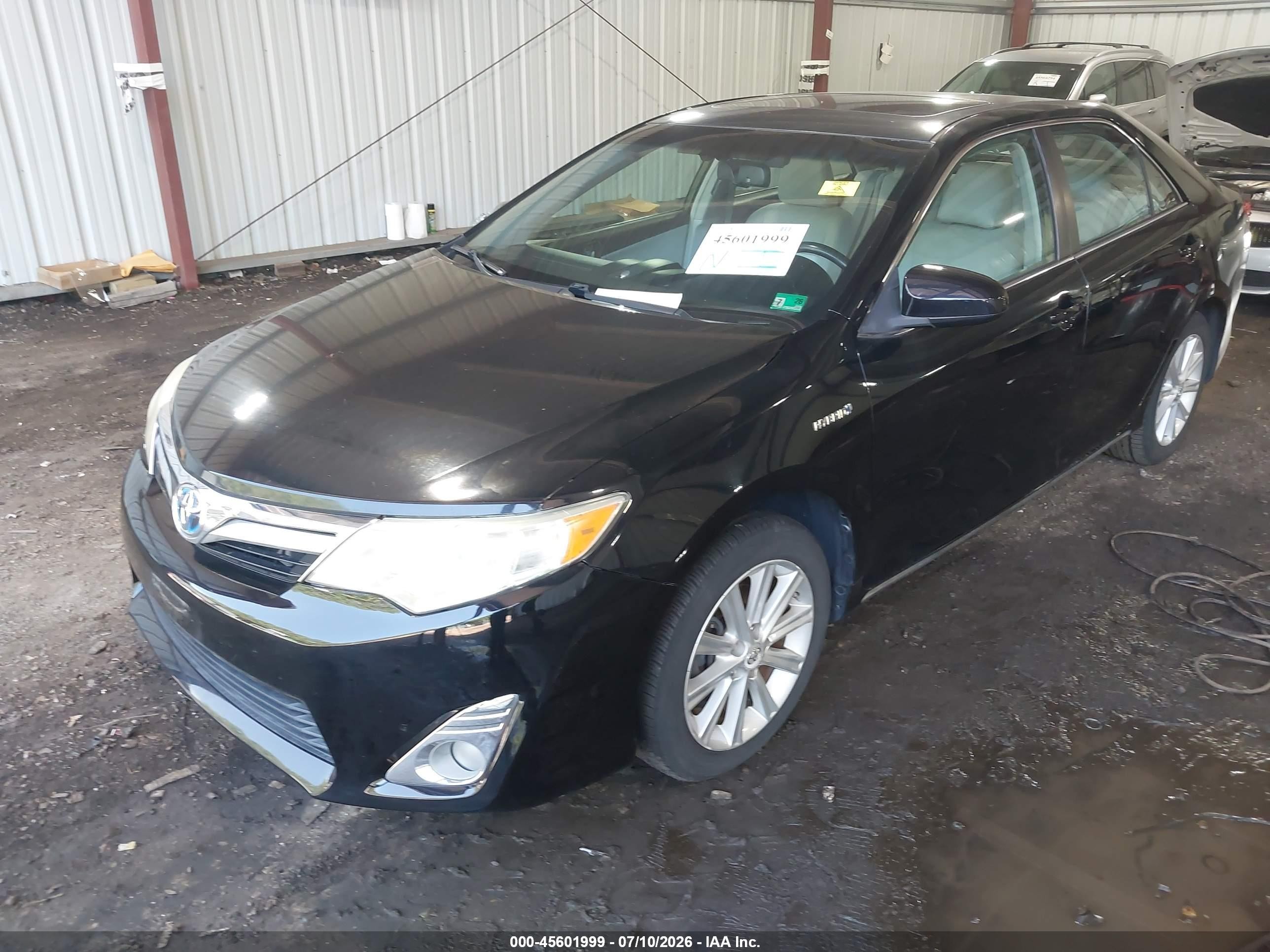 2013 Toyota Camry Hybrid Xle Blue vin: 4T1BD1FK7DU076689