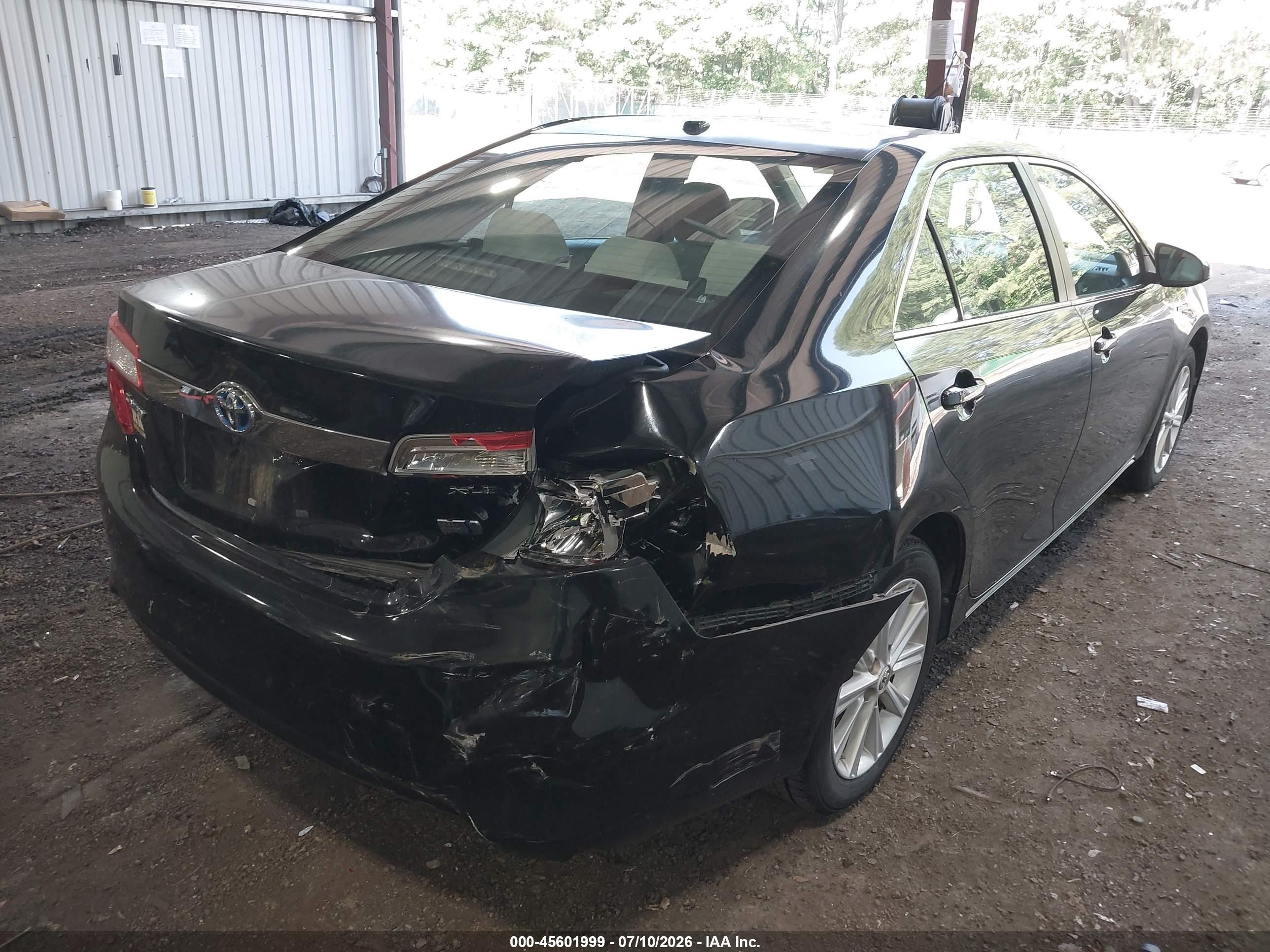 2013 Toyota Camry Hybrid Xle Blue vin: 4T1BD1FK7DU076689