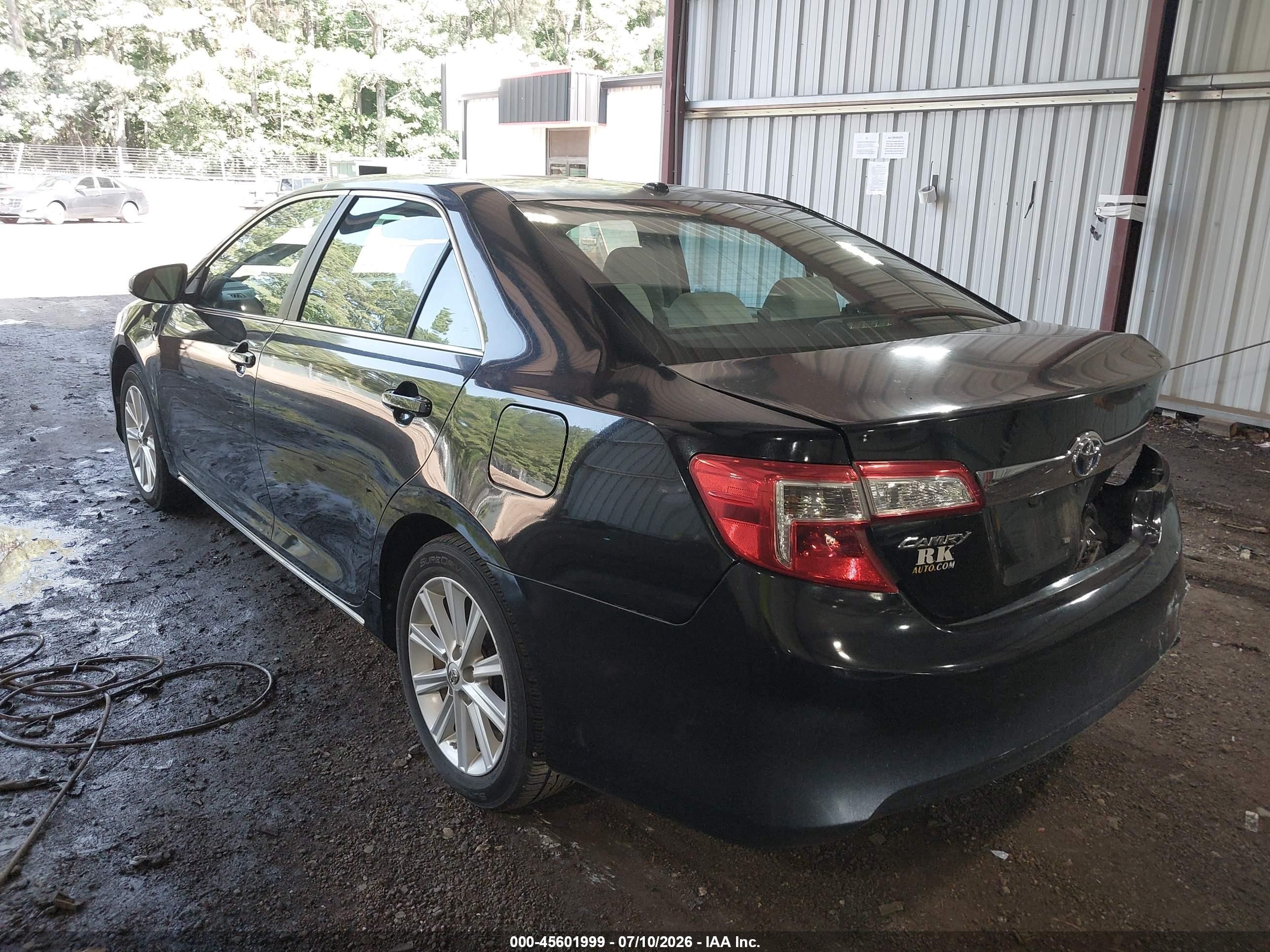 2013 Toyota Camry Hybrid Xle Blue vin: 4T1BD1FK7DU076689