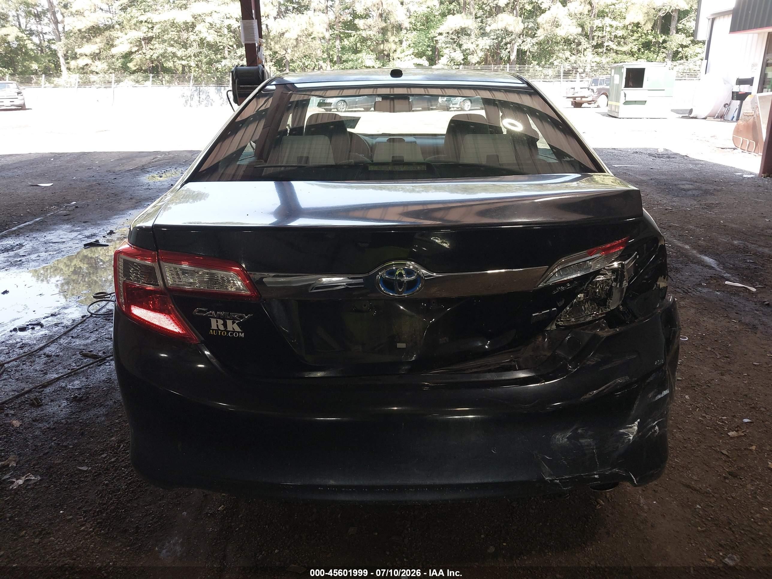 2013 Toyota Camry Hybrid Xle Blue vin: 4T1BD1FK7DU076689