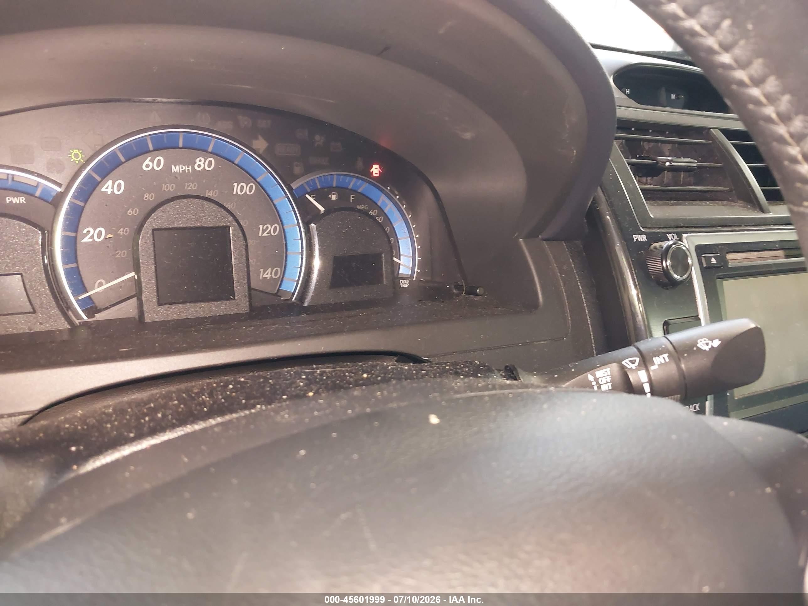 2013 Toyota Camry Hybrid Xle Blue vin: 4T1BD1FK7DU076689