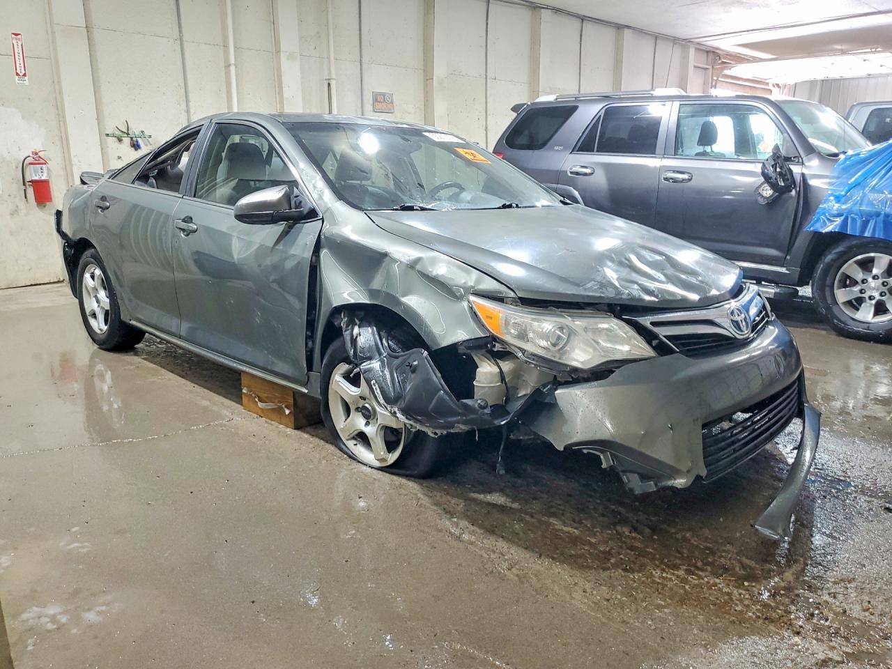 2013 Toyota Camry Hybrid Xle Gray vin: 4T1BD1FK7DU076823