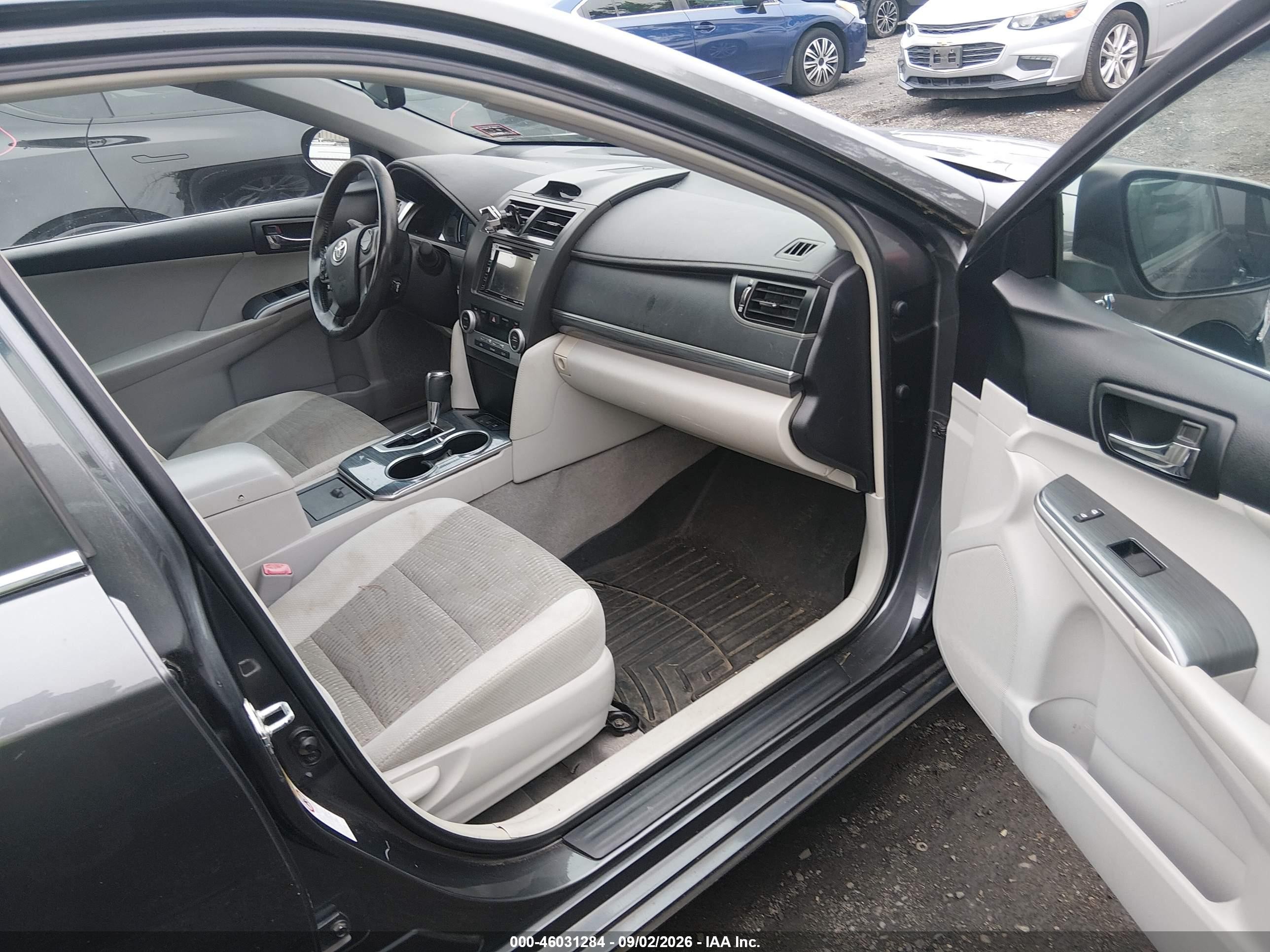 2013 Toyota Camry Hybrid Xle Серый vin: 4T1BD1FK7DU077065