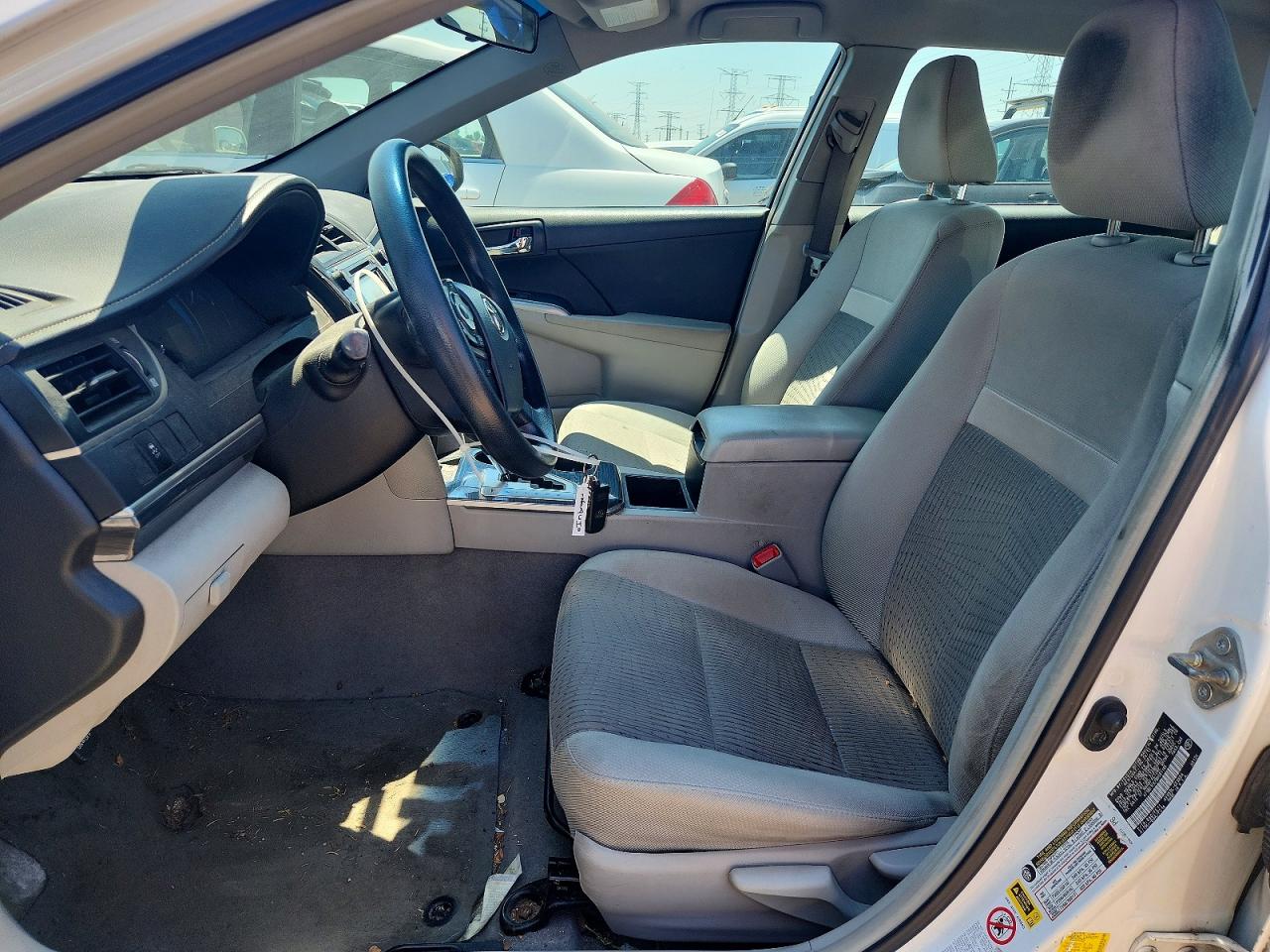 2013 Toyota Camry Hybrid Le White vin: 4T1BD1FK7DU081195