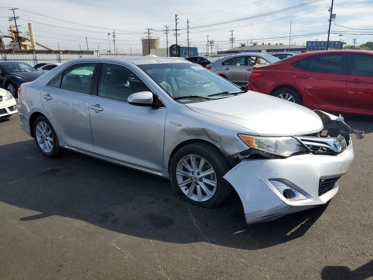 2013 Toyota Camry Hybrid Xle Серебряный vin: 4T1BD1FK7DU083089