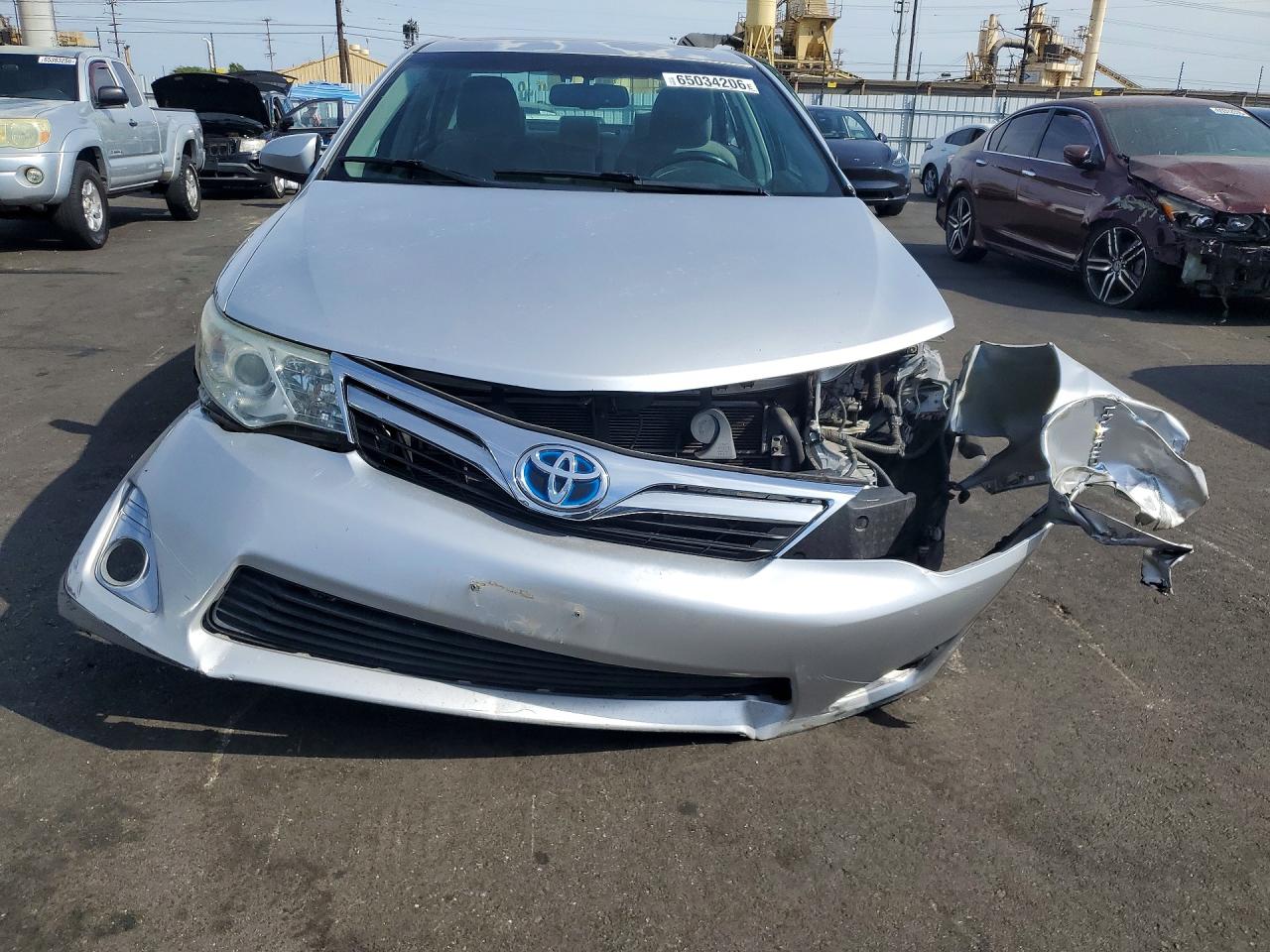 2013 Toyota Camry Hybrid Xle Серебряный vin: 4T1BD1FK7DU083089