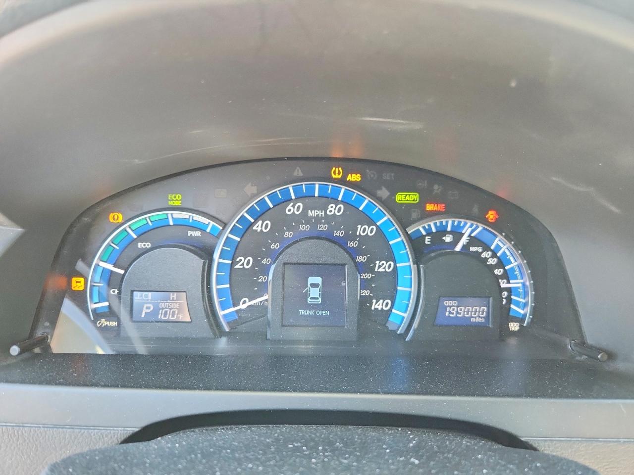 2013 Toyota Camry Hybrid Xle Gray vin: 4T1BD1FK7DU087014