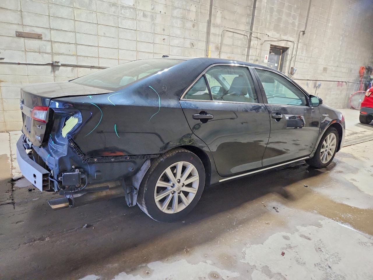 2013 Toyota Camry Hybrid Xle Black vin: 4T1BD1FK7DU093816