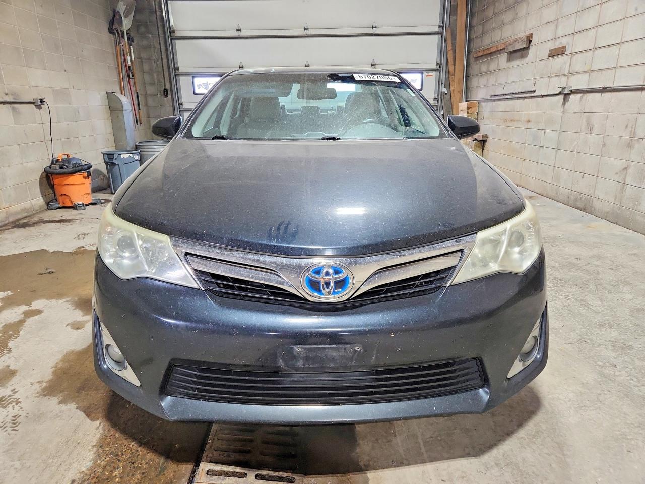 2013 Toyota Camry Hybrid Xle Black vin: 4T1BD1FK7DU093816