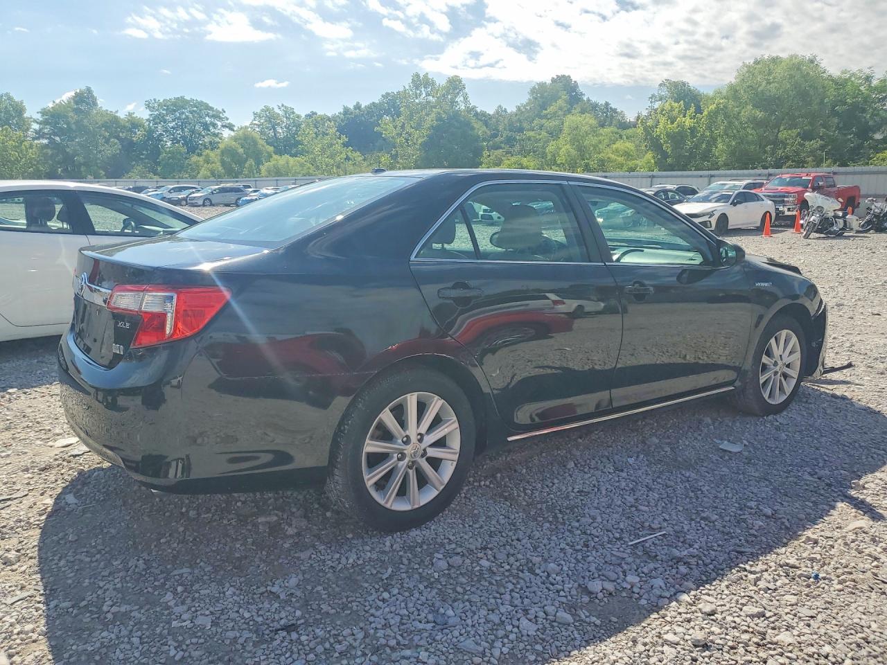 2013 Toyota Camry Hybrid Xle Black vin: 4T1BD1FK7DU094061