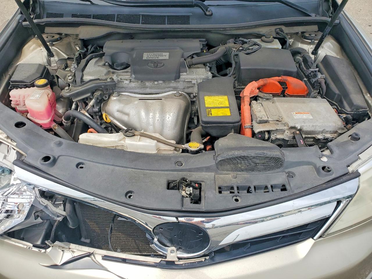 2014 Toyota Camry Hybrid Le Silver vin: 4T1BD1FK7EU099245