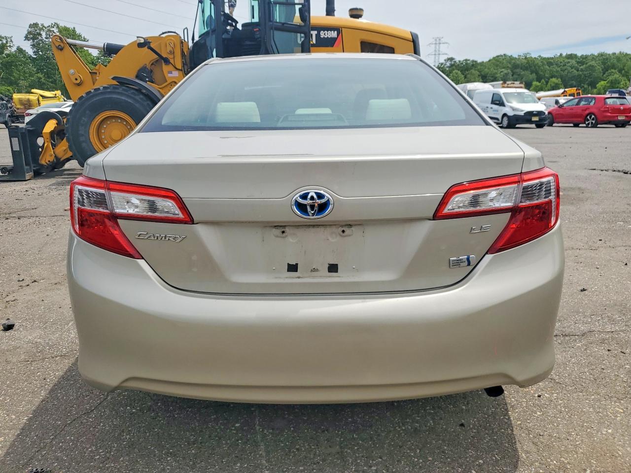 2014 Toyota Camry Hybrid Le Silver vin: 4T1BD1FK7EU099245