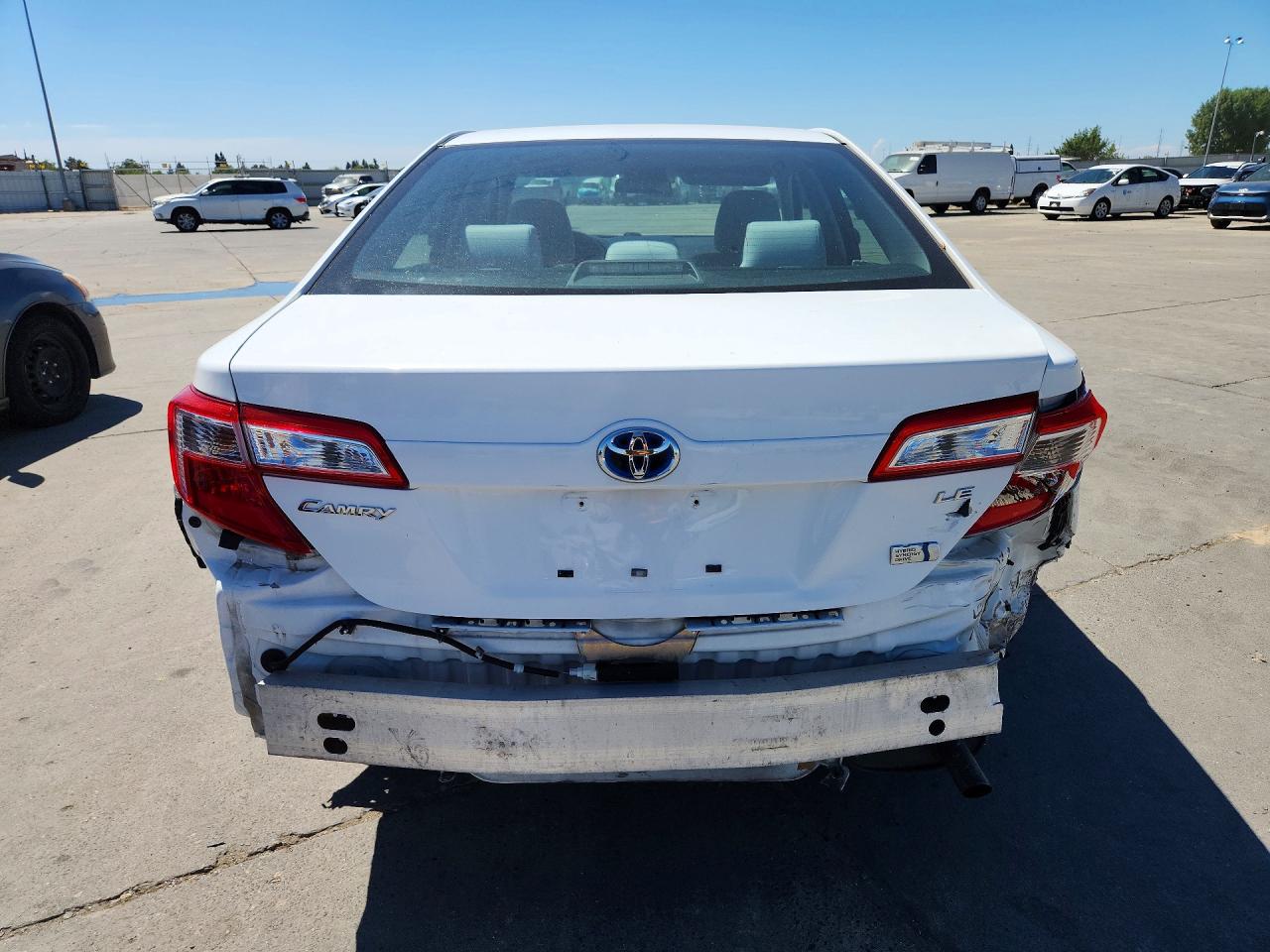 2014 Toyota Camry Hybrid Белый vin: 4T1BD1FK7EU103374