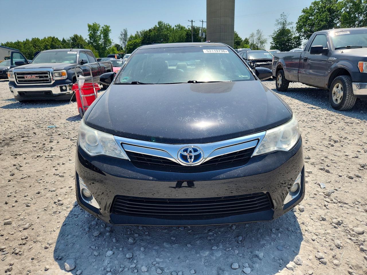 2014 Toyota Camry Hybrid Xle Black vin: 4T1BD1FK7EU105402