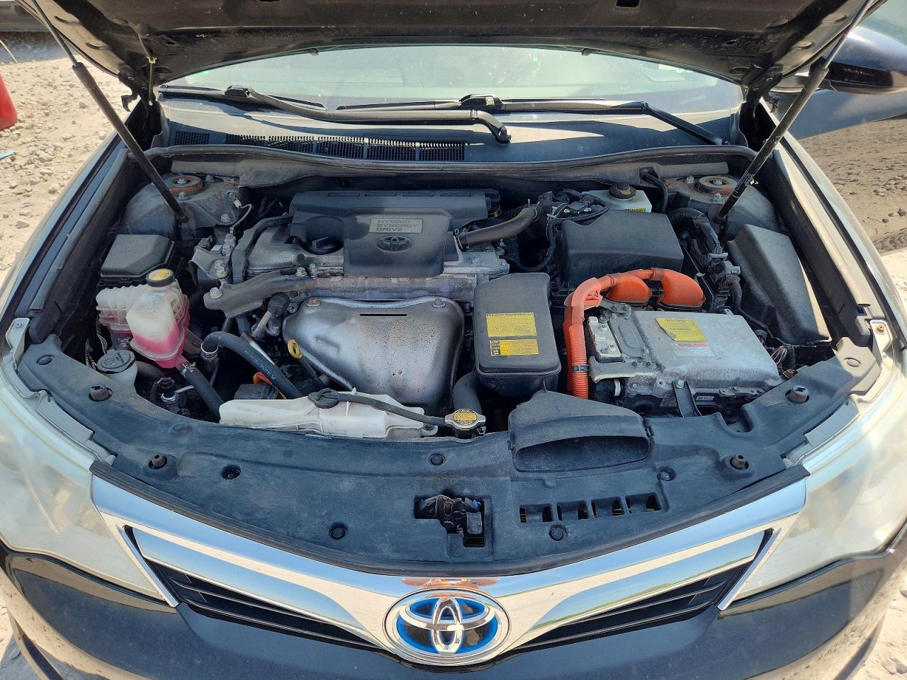 2014 Toyota Camry Hybrid Xle Black vin: 4T1BD1FK7EU105402