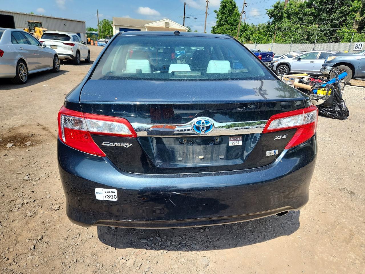 2014 Toyota Camry Hybrid Xle Black vin: 4T1BD1FK7EU108106