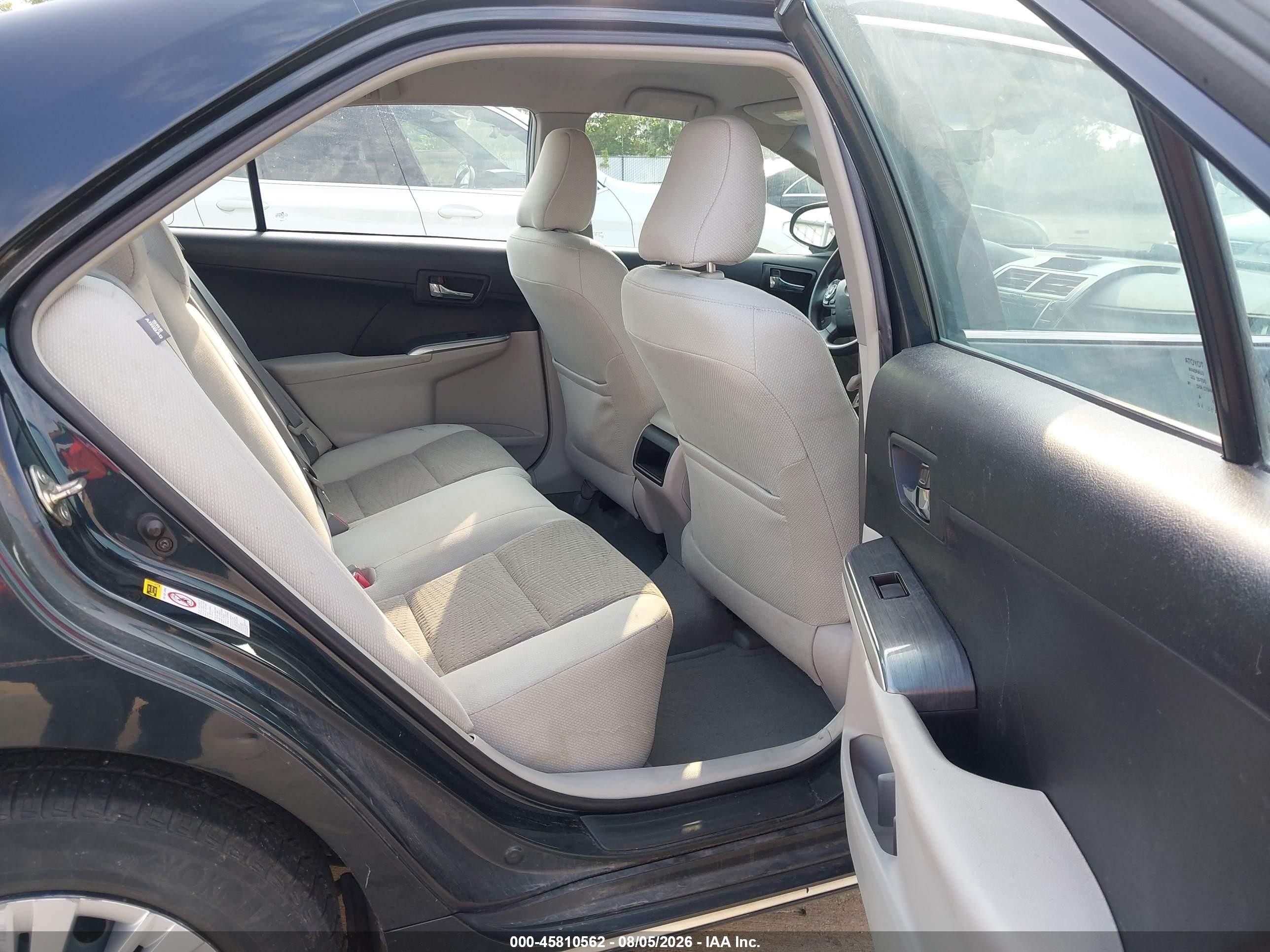 2014 Toyota Camry Hybrid Le Black vin: 4T1BD1FK7EU114326