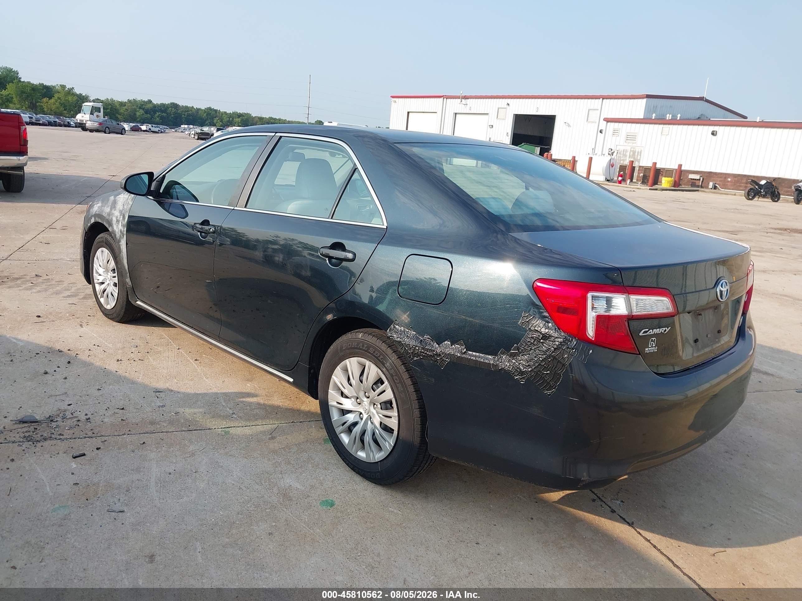 2014 Toyota Camry Hybrid Le Black vin: 4T1BD1FK7EU114326