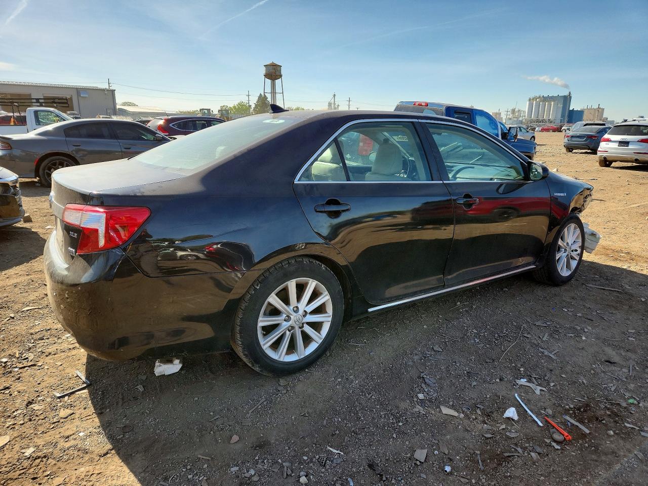 2014 Toyota Camry Hybrid Xle Черный vin: 4T1BD1FK7EU119400