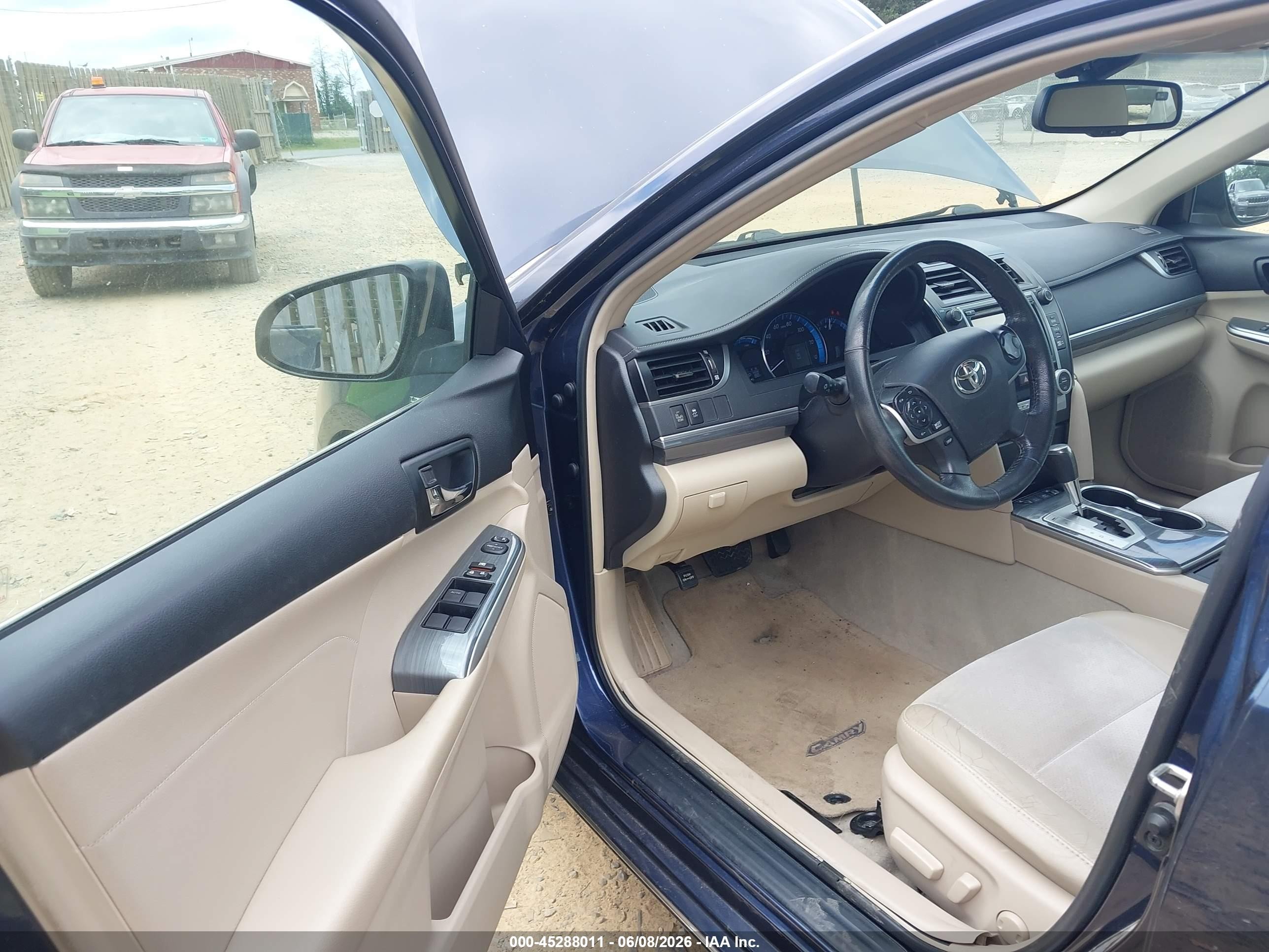 2014 Toyota Camry Hybrid Xle Navy vin: 4T1BD1FK7EU121079