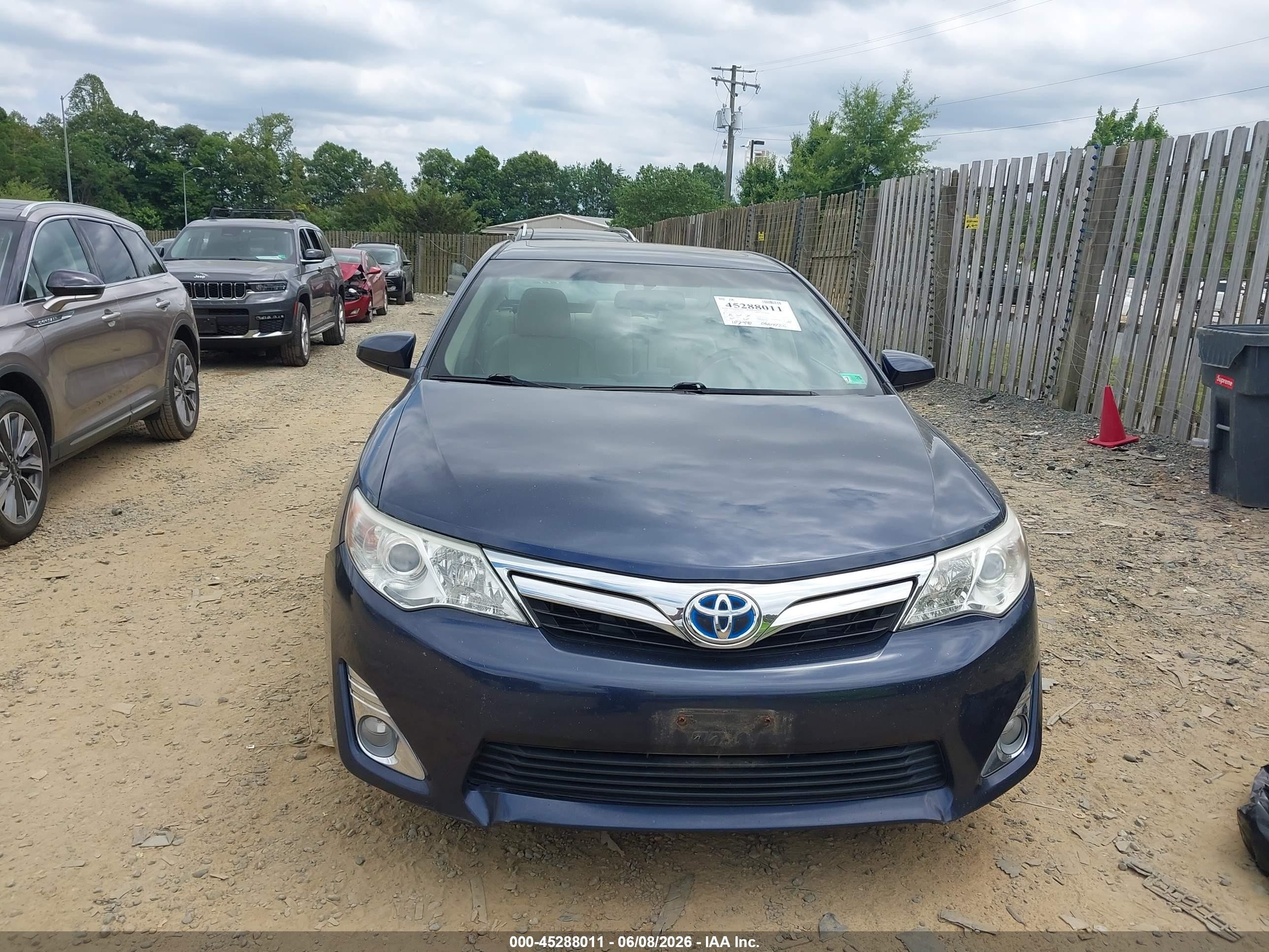 2014 Toyota Camry Hybrid Xle Navy vin: 4T1BD1FK7EU121079